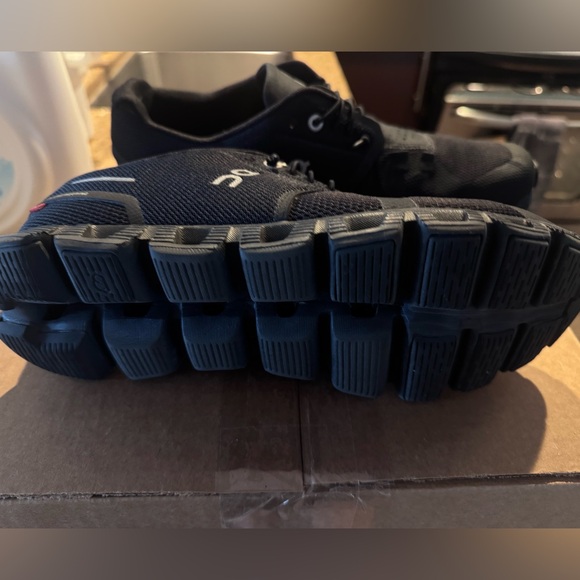 On Running Black Athletic Shoes - Picture 5 of 9